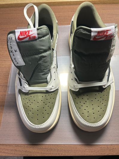 Travis Scott × Nike Air Jordan 1 Low OG SP "Reverse Olive"