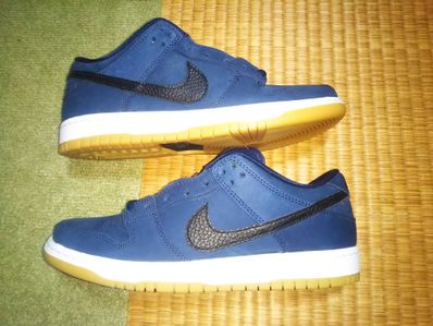 Nike SB Dunk Low Orange Label "Obsidian/Black-Light Gum Brown"
