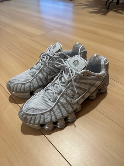 Nike Women's Shox TL "Pure Platinum and Metallic Silver"