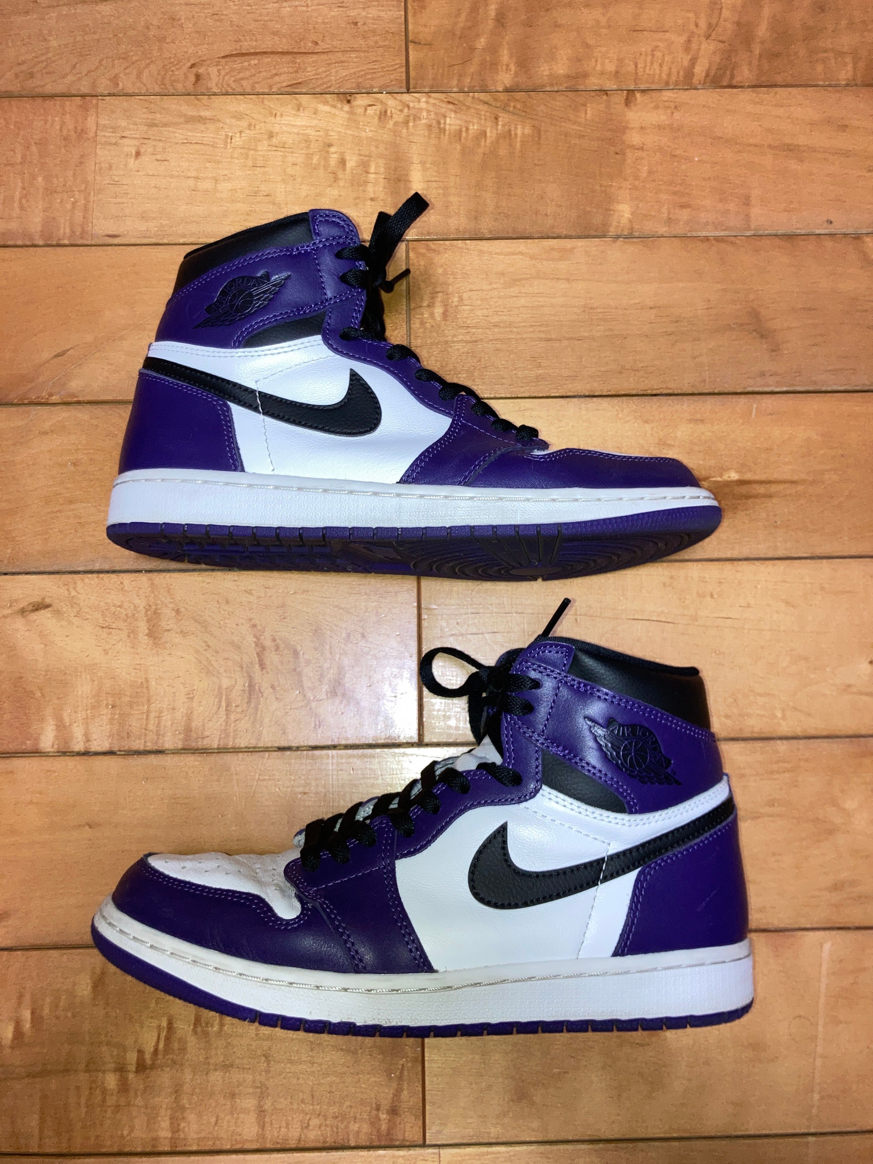 Nike Air Jordan 1 Retro High OG "Court Purple White/Black" (2020)   