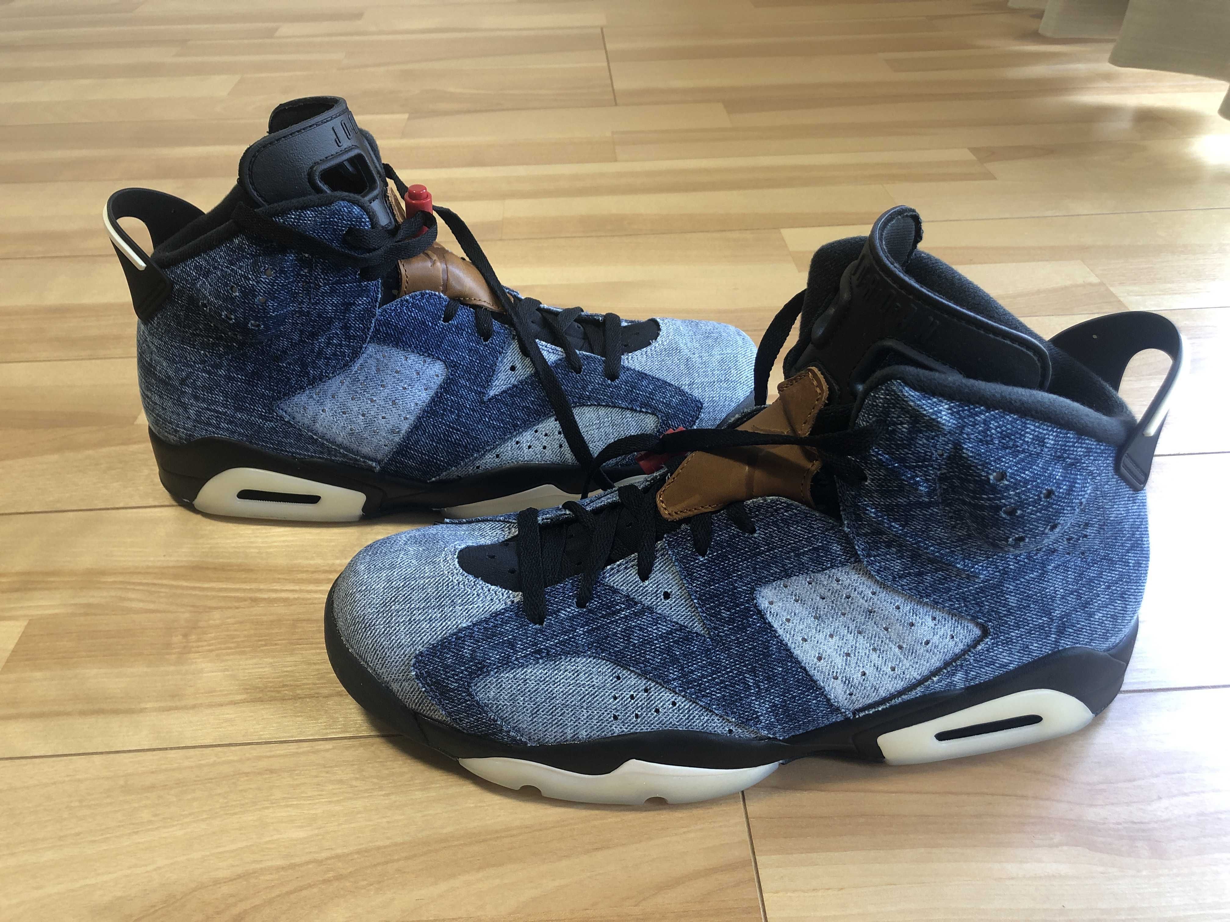 NIKE AIR JORDAN 6 "WASHED DENIM"