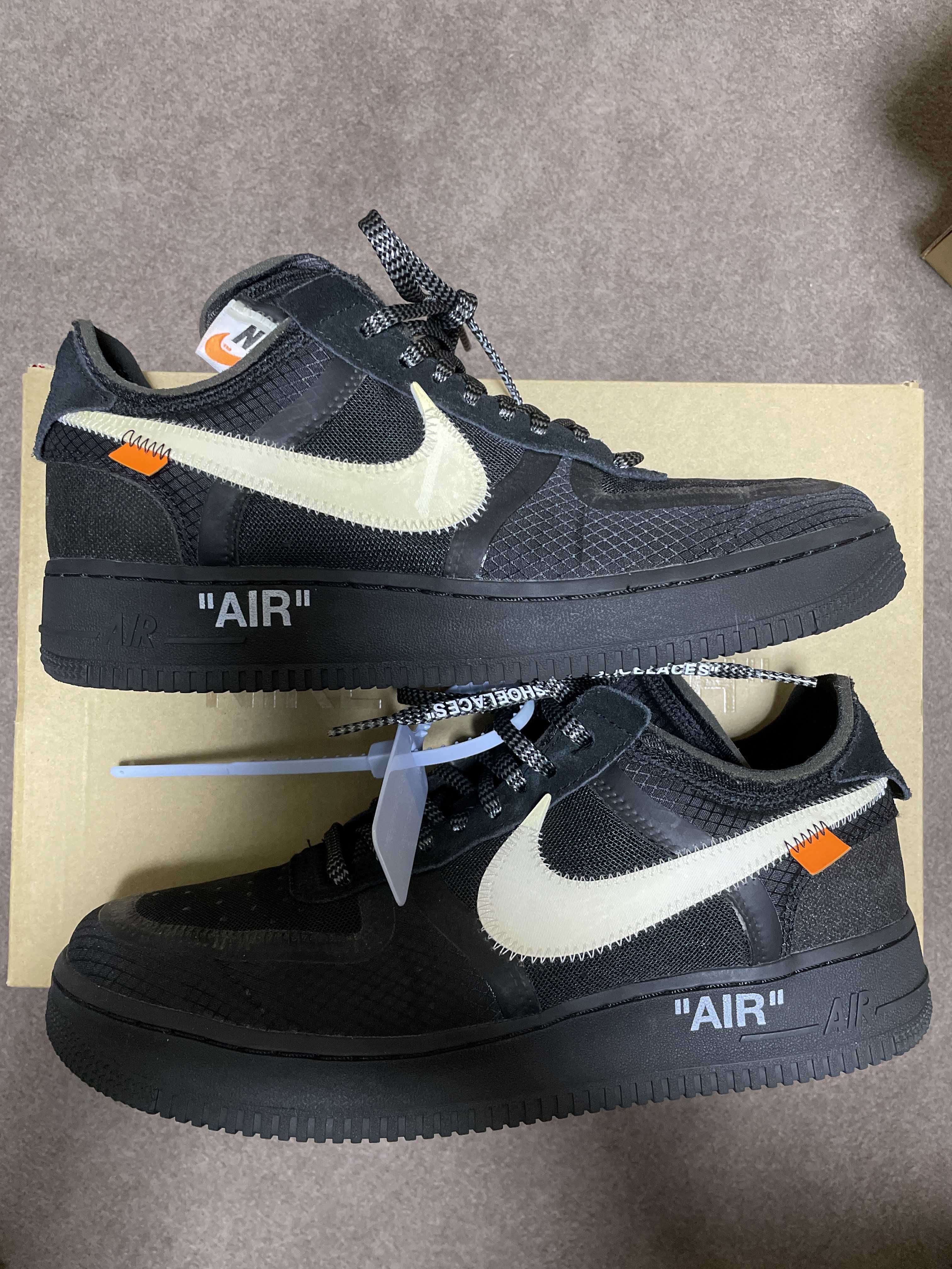 Off-White × Nike Air Force 1 Low "Black"