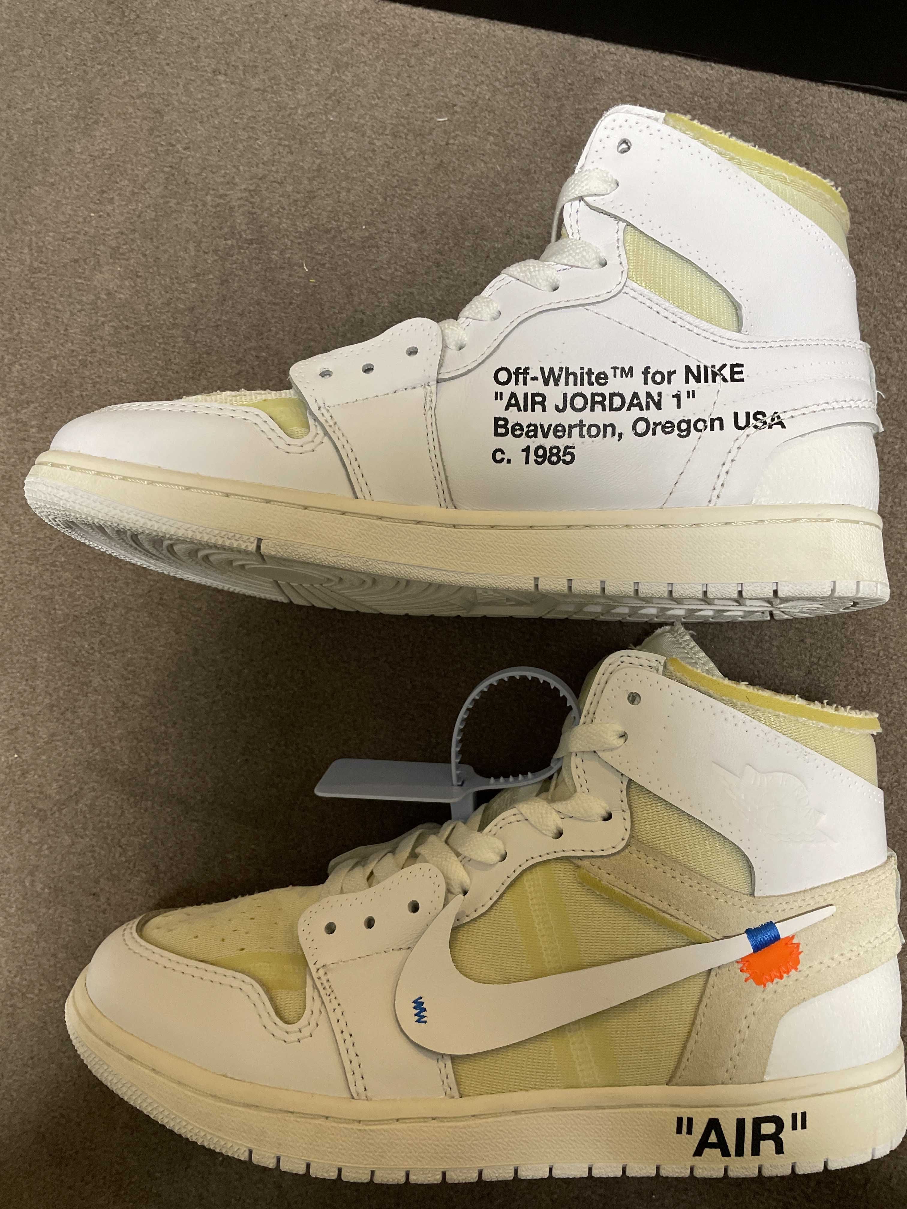 Off-White × Nike Air Jordan 1 Retro High "White"