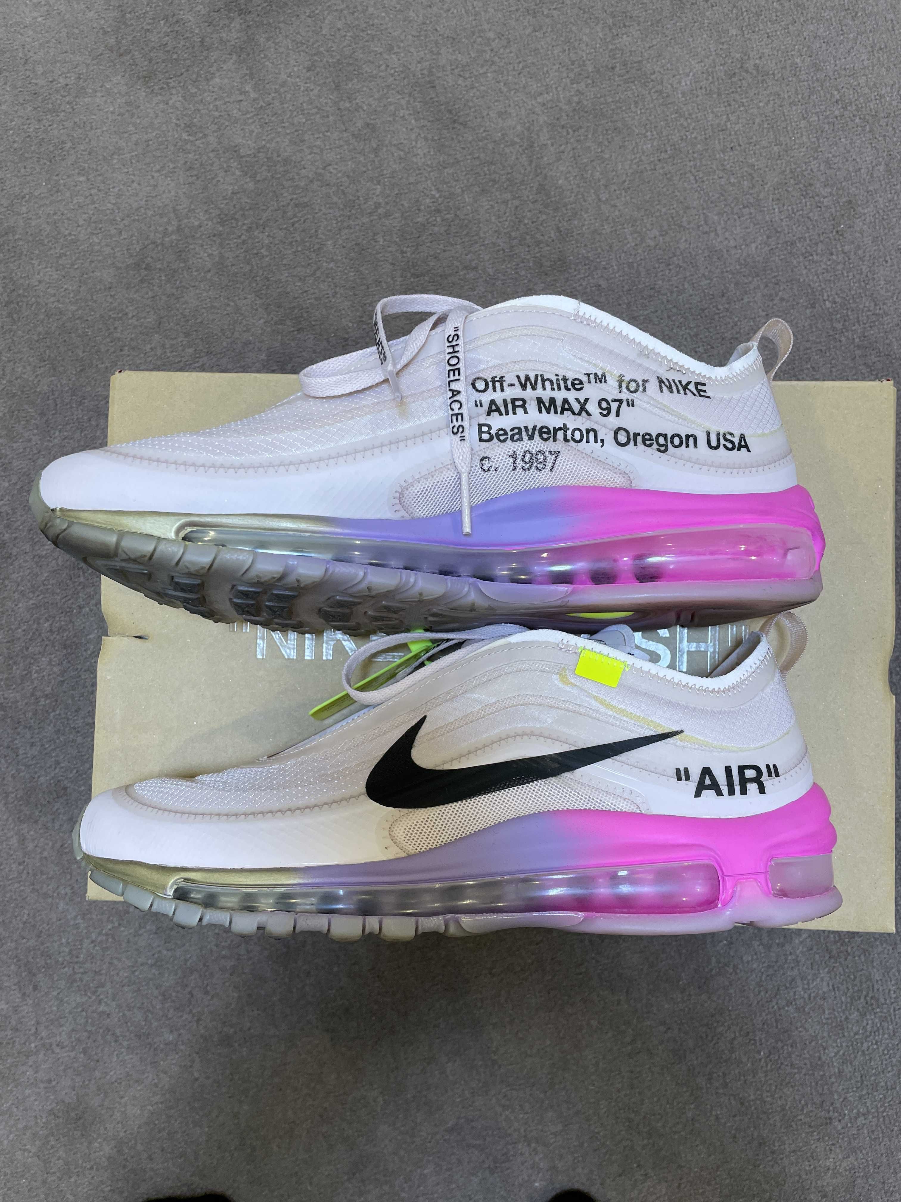 Off-White × Nike Air Max 97 "Elemental Rose"