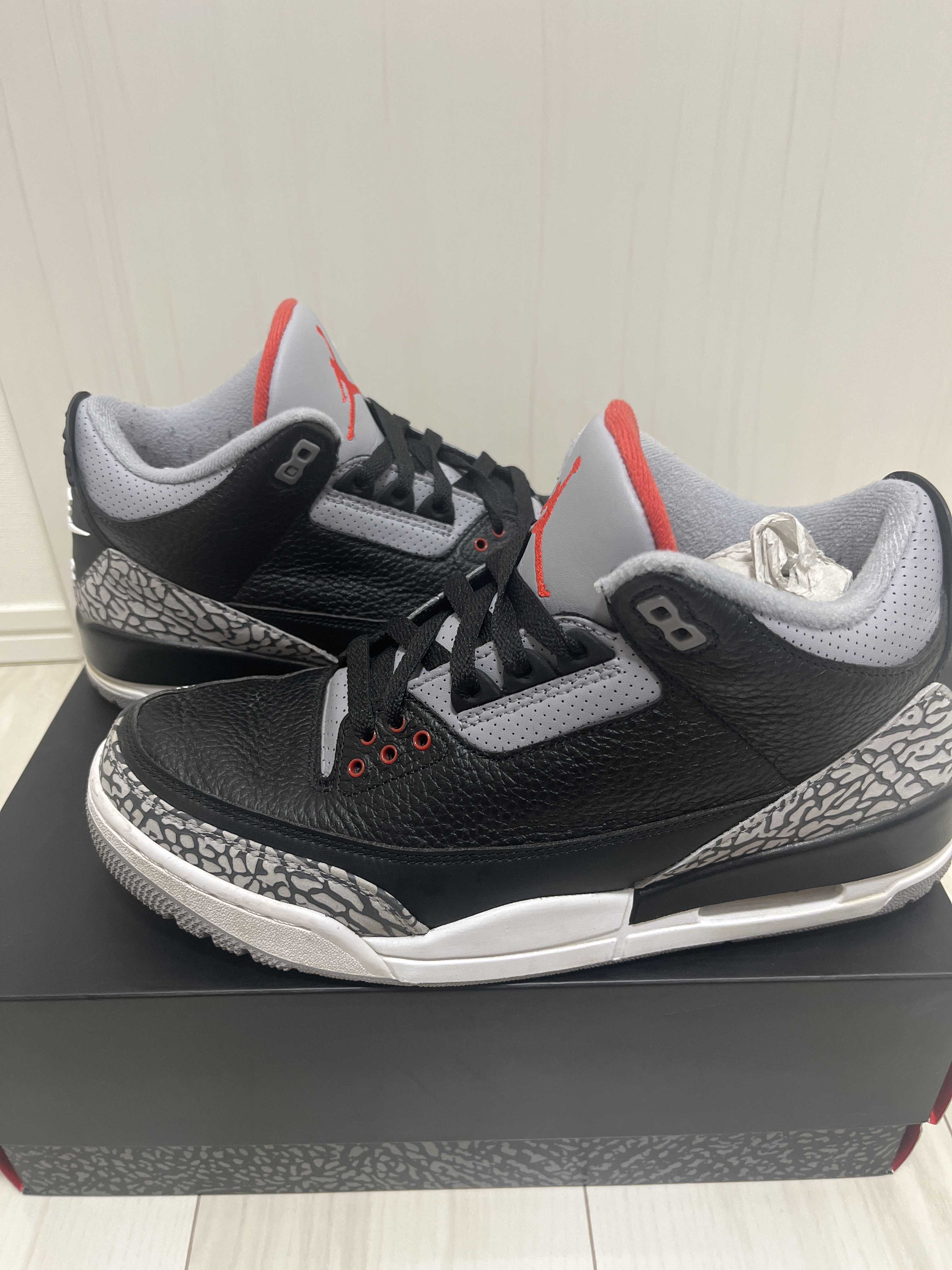 Nike Air Jordan 3 Retro OG "Black Cement" (2018)