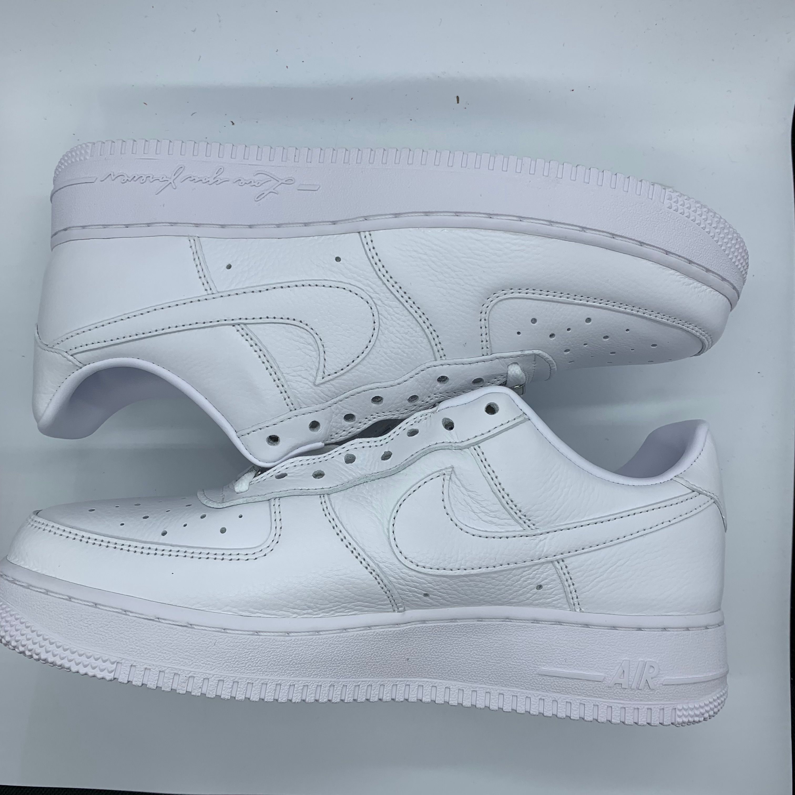 Drake NOCTA × Nike Air Force 1 Low "Love You Forver/White"