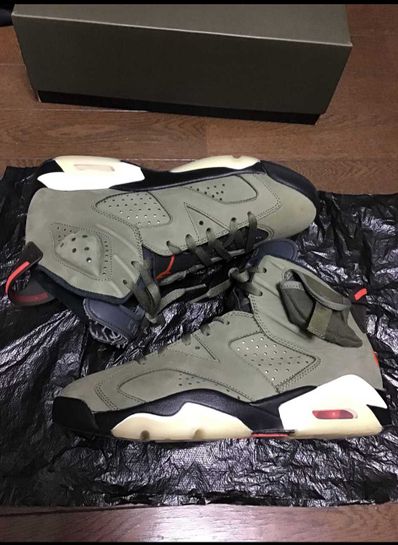 Travis Scott × Nike Air Jordan 6 Retro "Medium Olive"