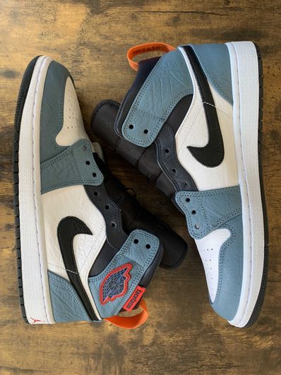 FACETASM × Nike Air Jordan 1 Mid "White/Navy"