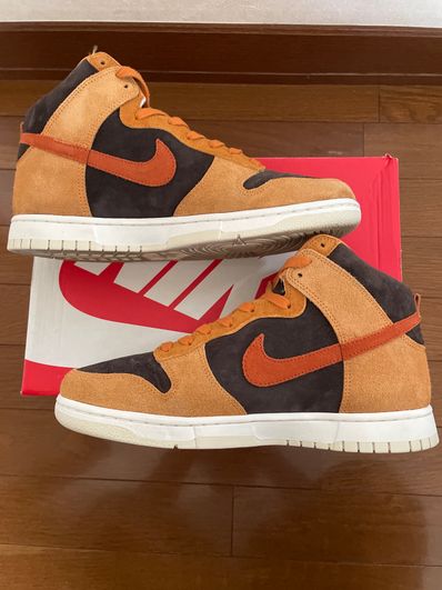 NIKE DUNK HIGH PRM "DARK CURRY"