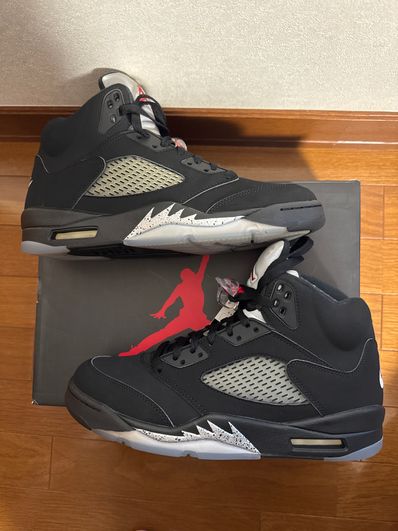 Nike Air Jordan 5 Retro OG "Black/Fire Red/Metallic Silver/White" (2016)