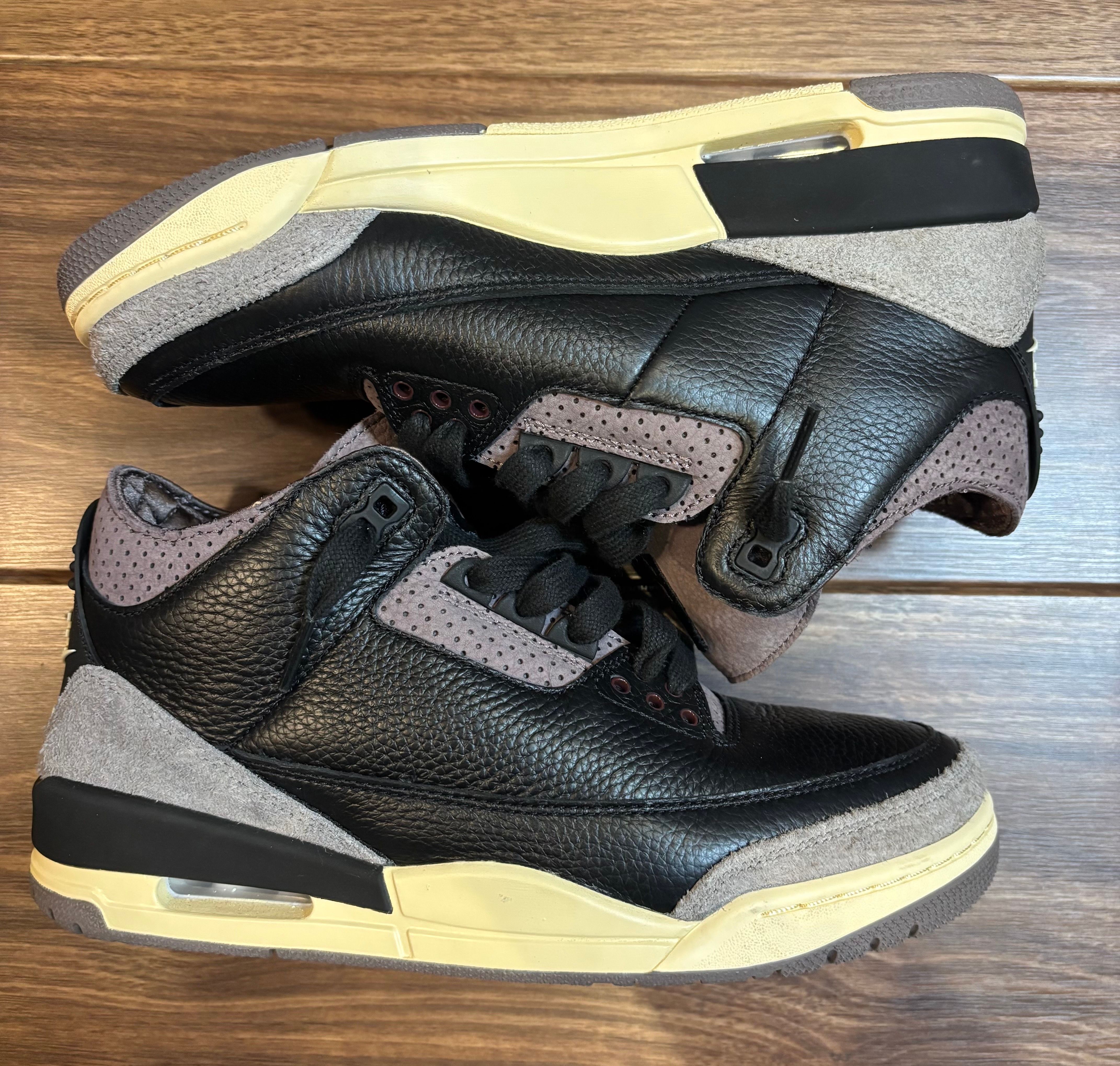 A Ma Maniere × Nike Women's Air Jordan 3 Retro OG SP "Black and Flat Pewter/WYWS"