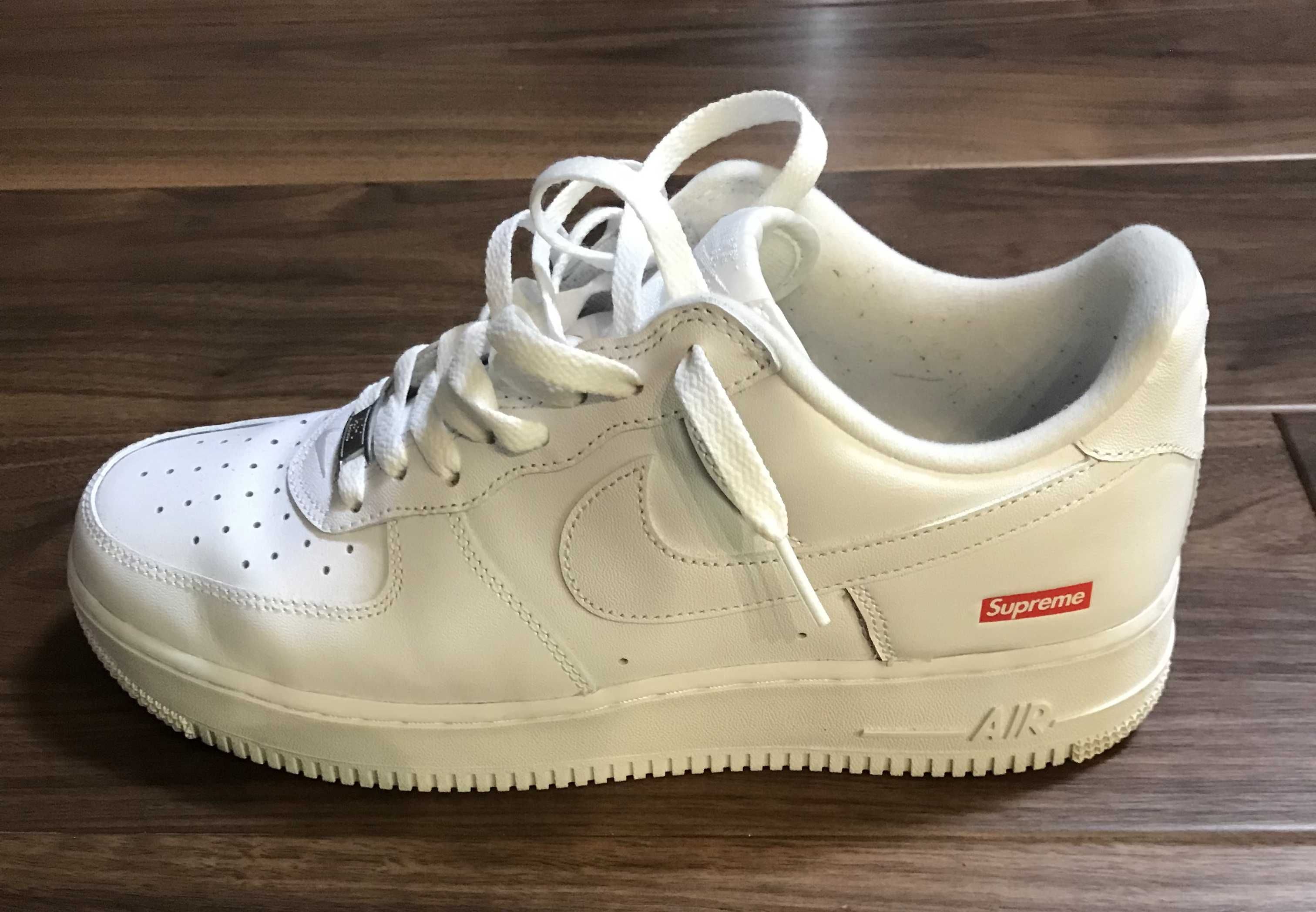 Supreme × Nike Air Force 1 Low "White"