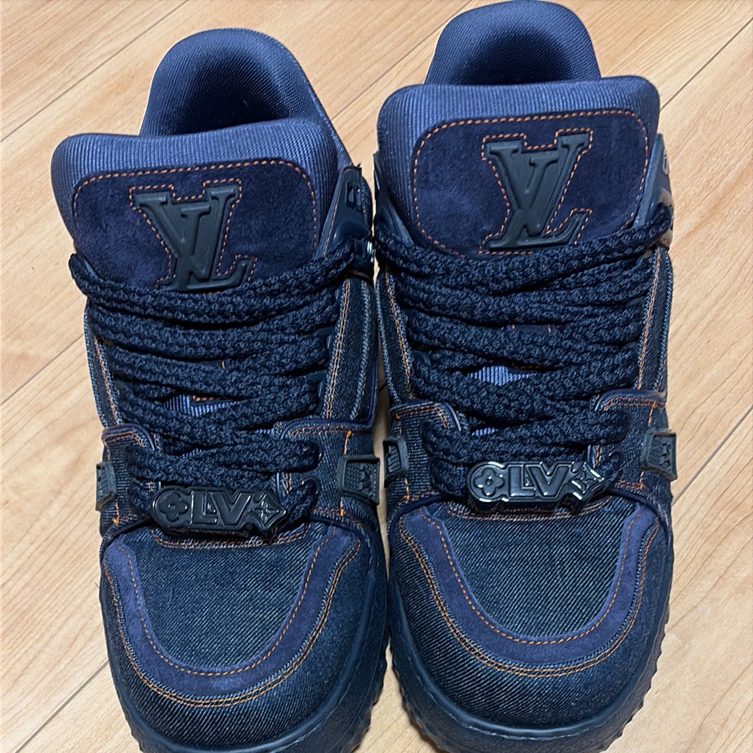 Louis Vuitton LV Trainer Maxi Sneaker "Blue Denim"