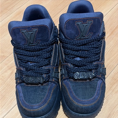 Louis Vuitton LV Trainer Maxi Sneaker "Blue Denim"