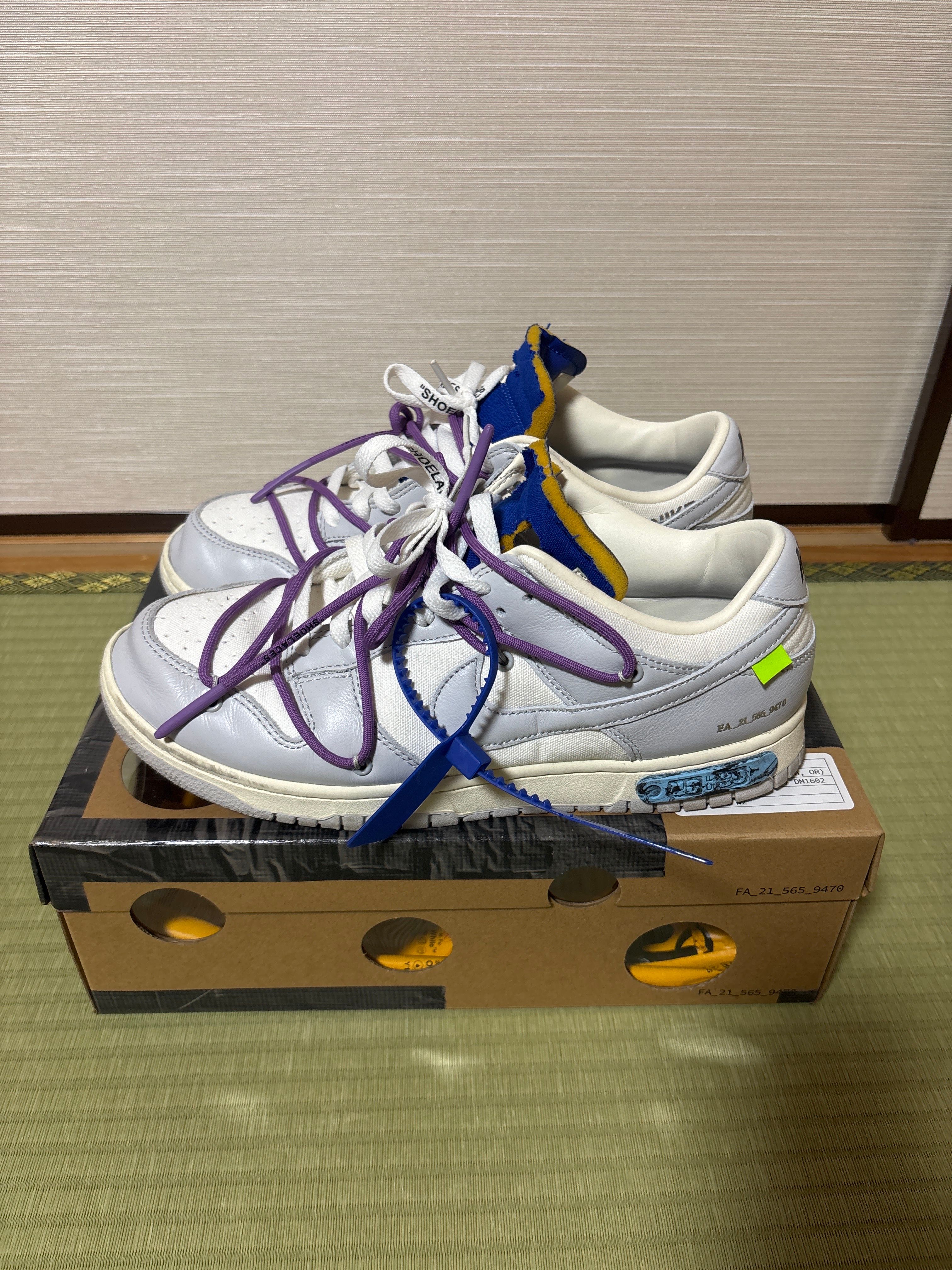 Off-White × Nike Dunk Low 1 of 50 "Lot.48" 