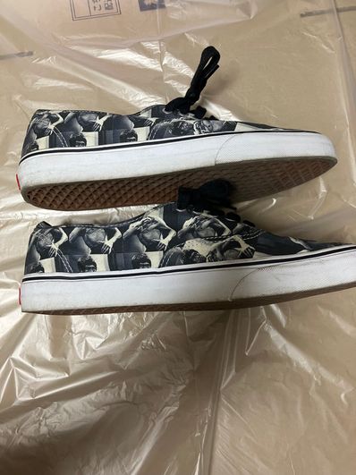 Supreme × Bruce Lee × Vans Authentic "White"