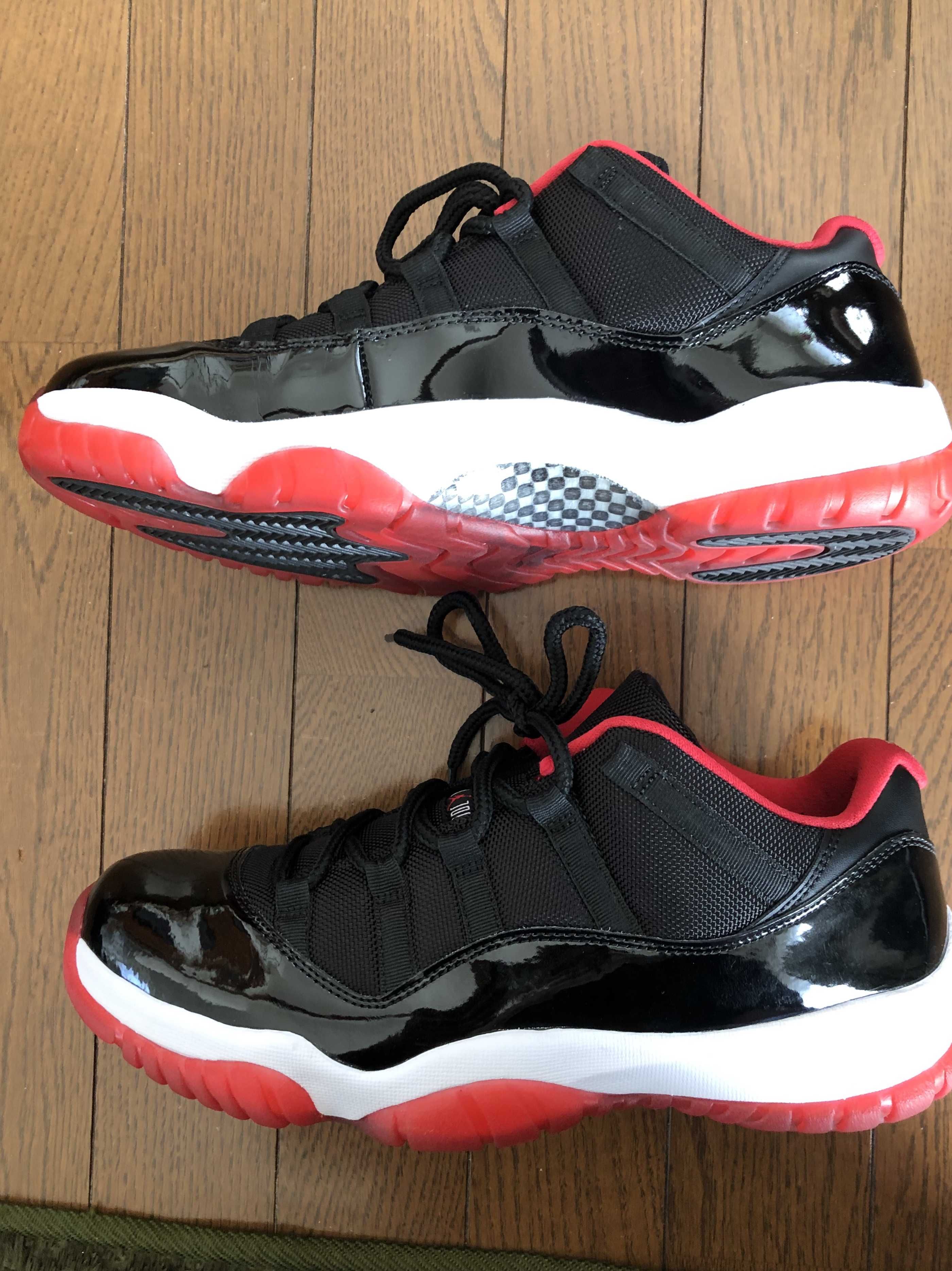 NIKE AIR JORDAN 11 RETRO LOW BRED