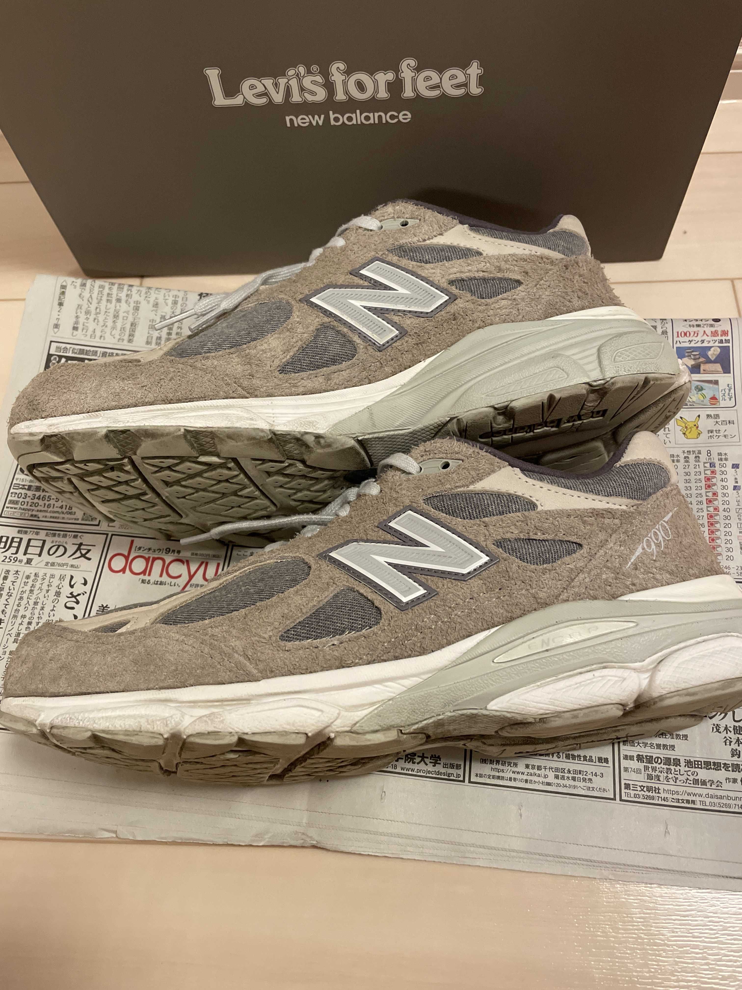 Levi's × New Balance 990V3 "Grey"