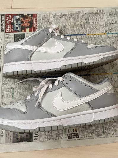 Nike Dunk Low "Pure Platinum/White/Wolf Gray"