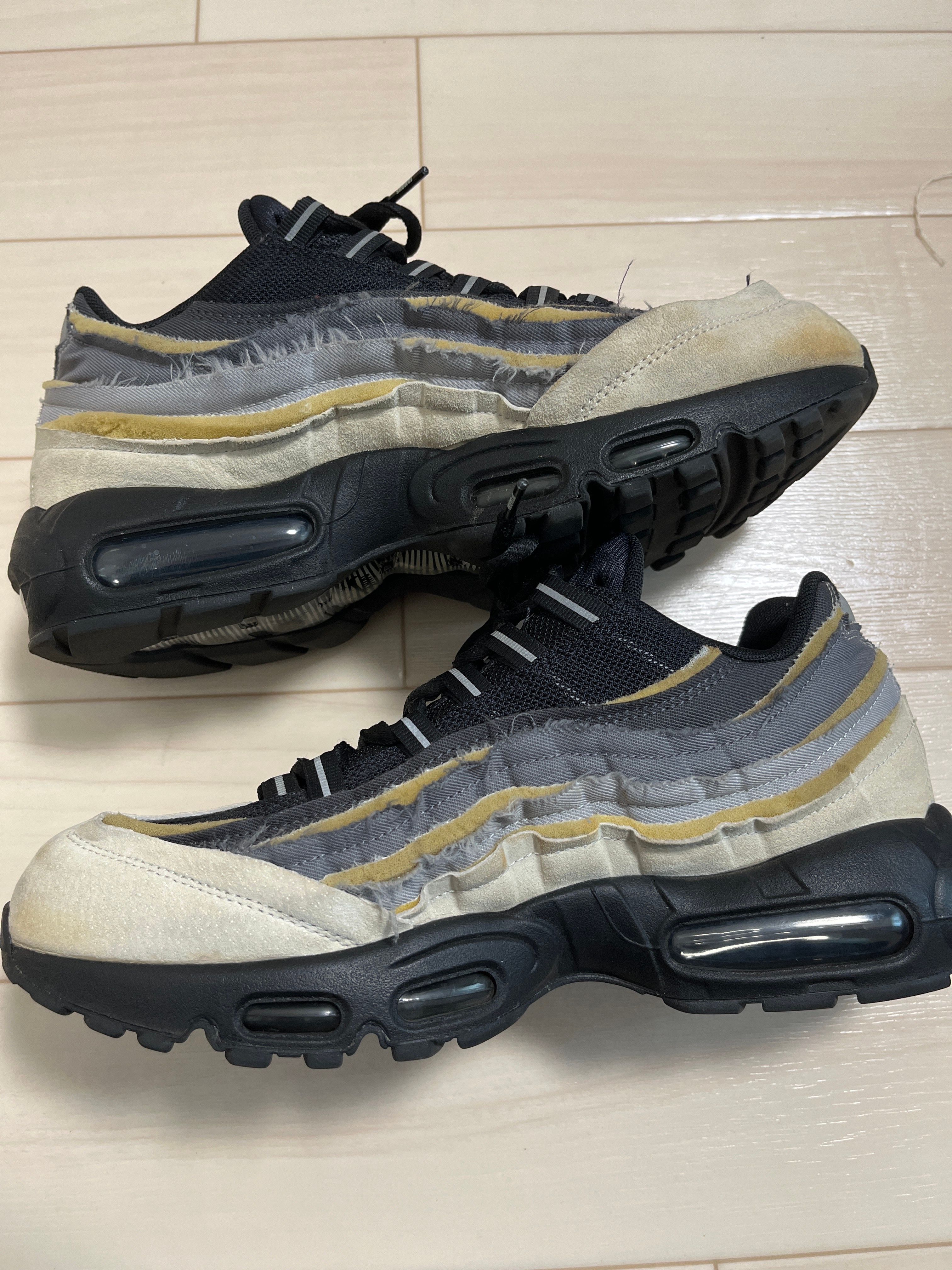 COMME des GARCONS × Nike Air Max 95 "Charcoal"