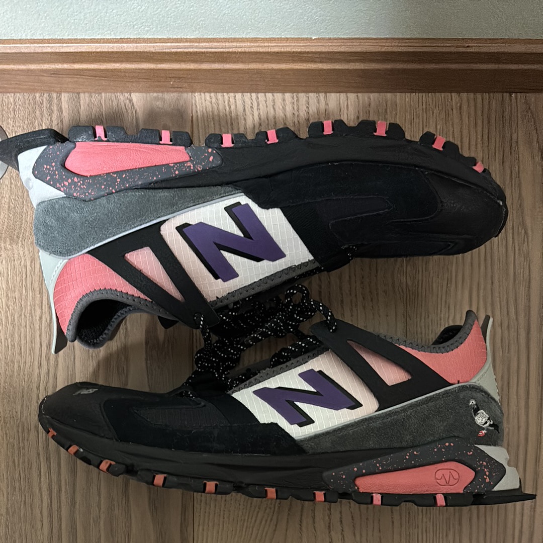 atmos × Staple × New Balance X-Racer "Crow & Pigeon"