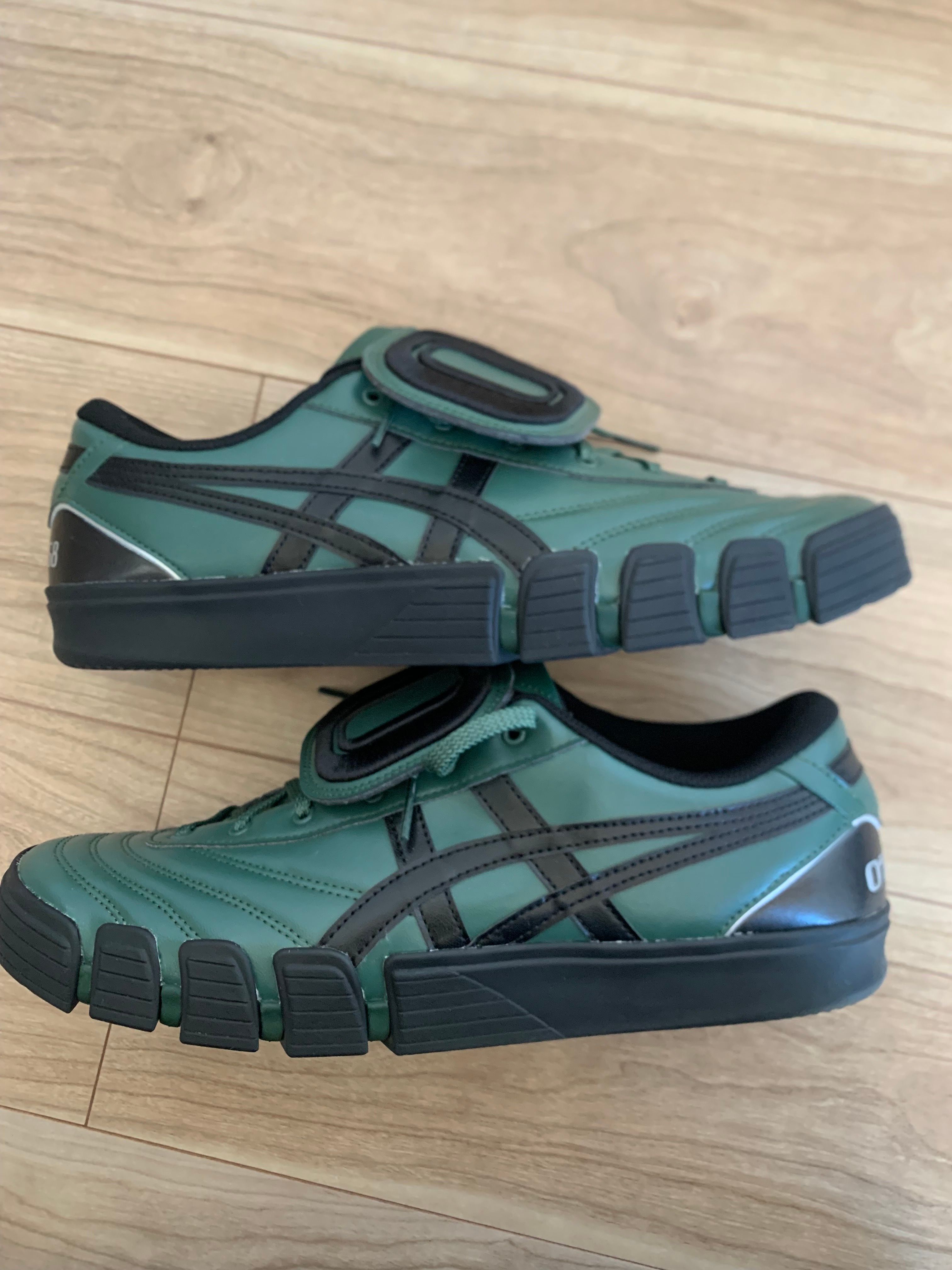 オット958 × アシックス ゲルフレッキー プロ "ハンターグリーン/ブラック"