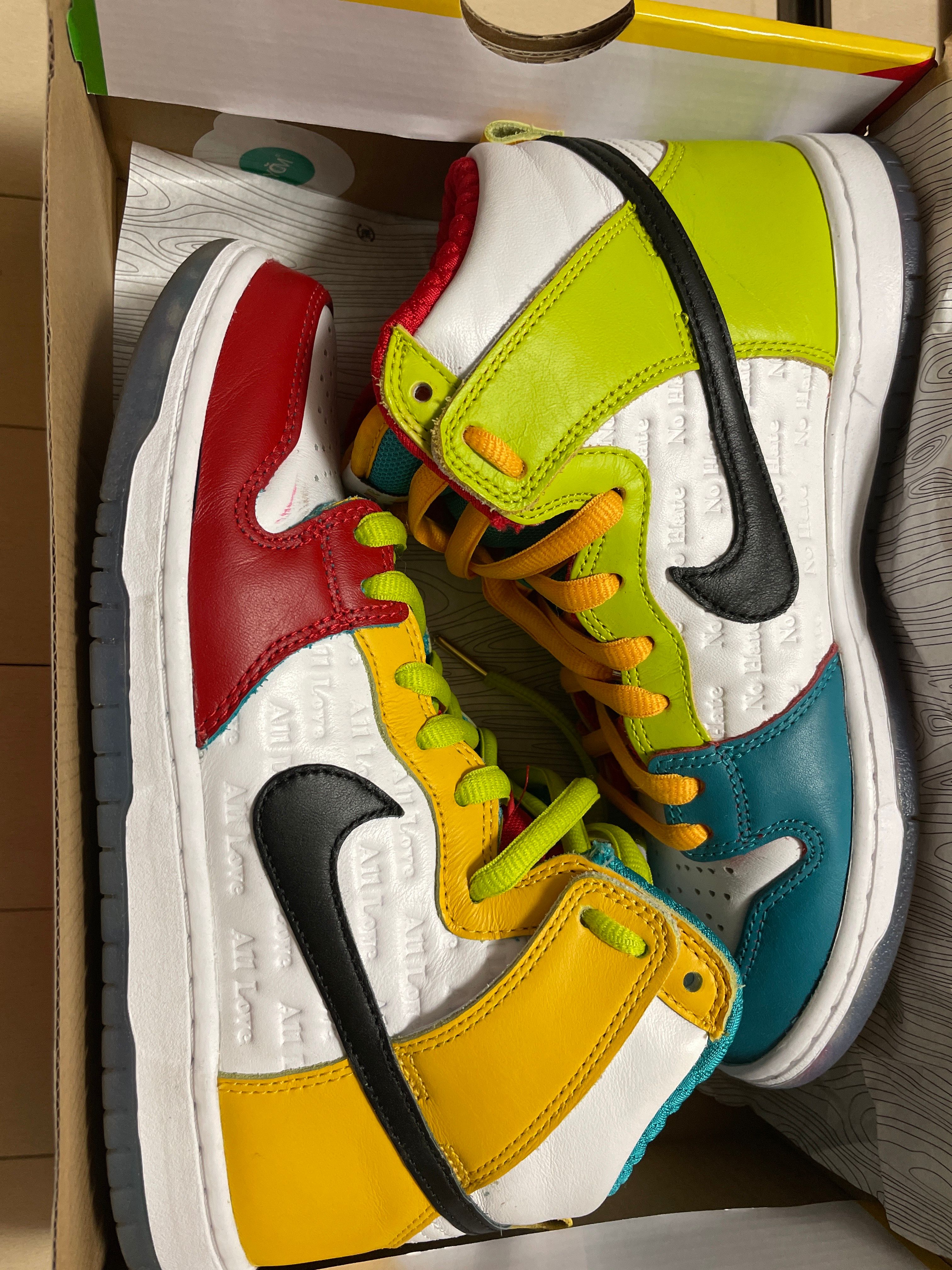 froSkate × Nike SB Dunk High Pro QS "All Love"