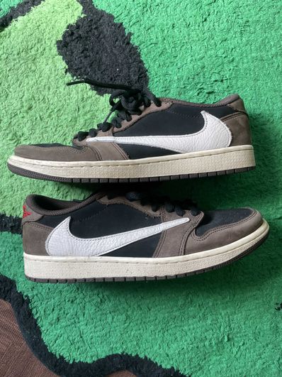 Travis Scott × Nike Air Jordan 1 Low OG SP-T "Black/Dark Mocha"