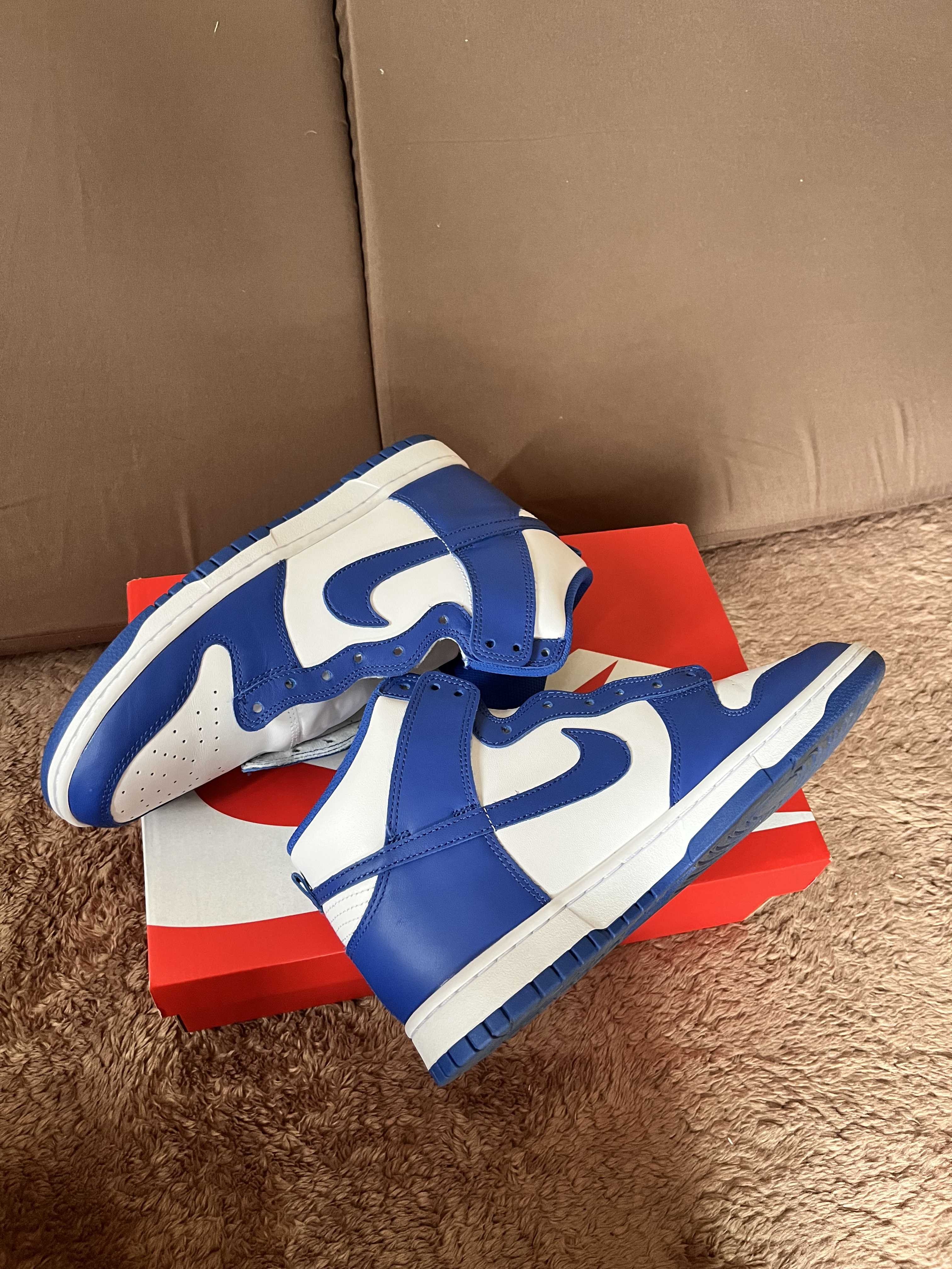 Nike Dunk High "Game Royal"