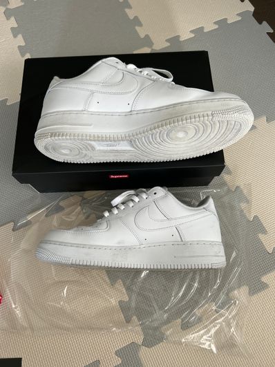 Supreme × Nike Air Force 1 Low "White"