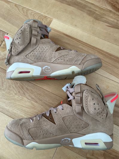 Travis Scott × Nike Air Jordan 6 "British Khaki"