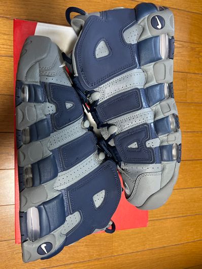 Nike Air More Uptempo '96 "Cool Grey/White/Midnight Navy"