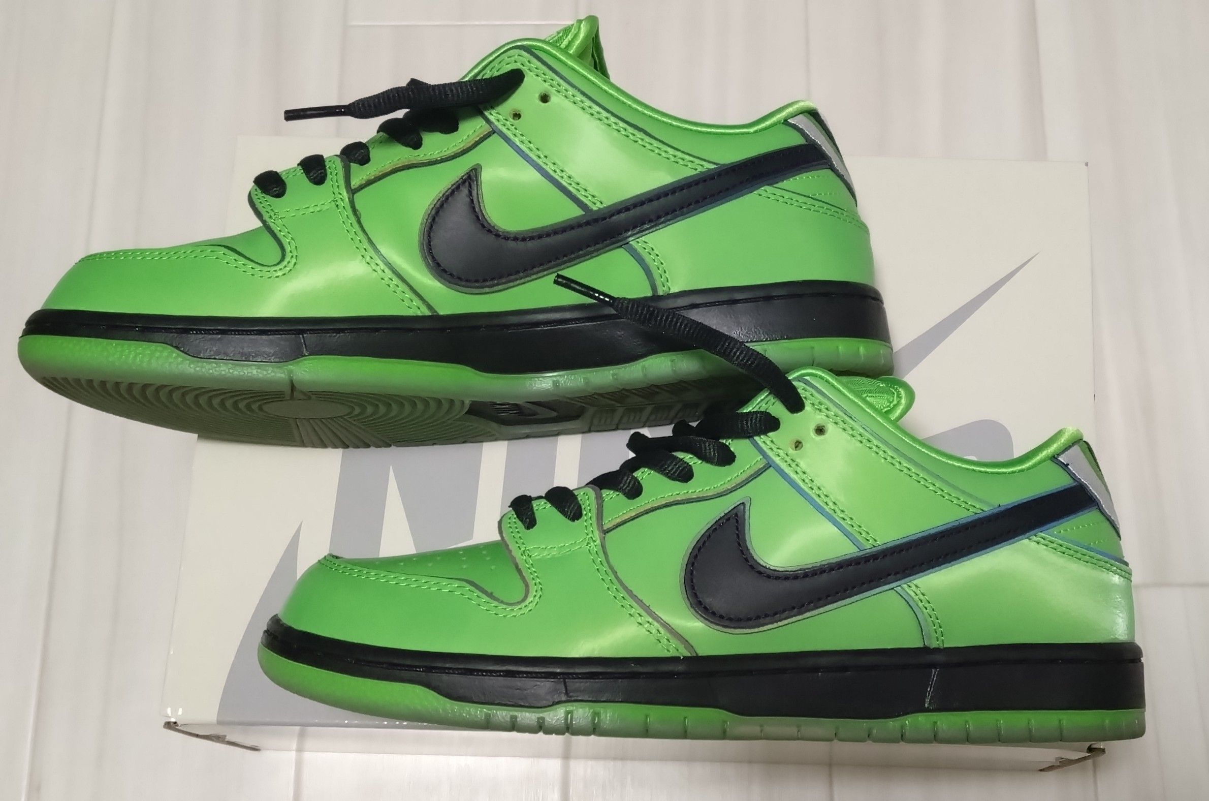 The Powerpuff Girls × Nike SB Dunk Low Pro QS "Buttercup"