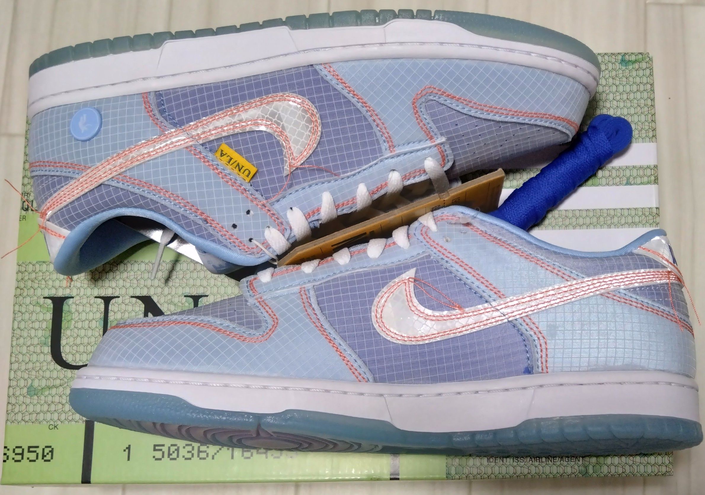 UNION × Nike Dunk Low "Argon"