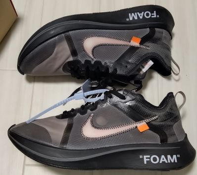 Off-White × Nike Zoom Fly "Black"
