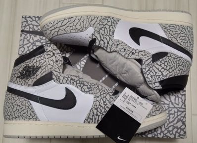 Nike Air Jordan 1 High OG "White Cement/Safari"