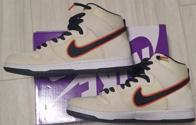 Nike SB Dunk High "San Francisco Giants/Coconut Milk and Black"