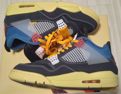UNION × Nike Air Jordan 4 "Off Noir"
