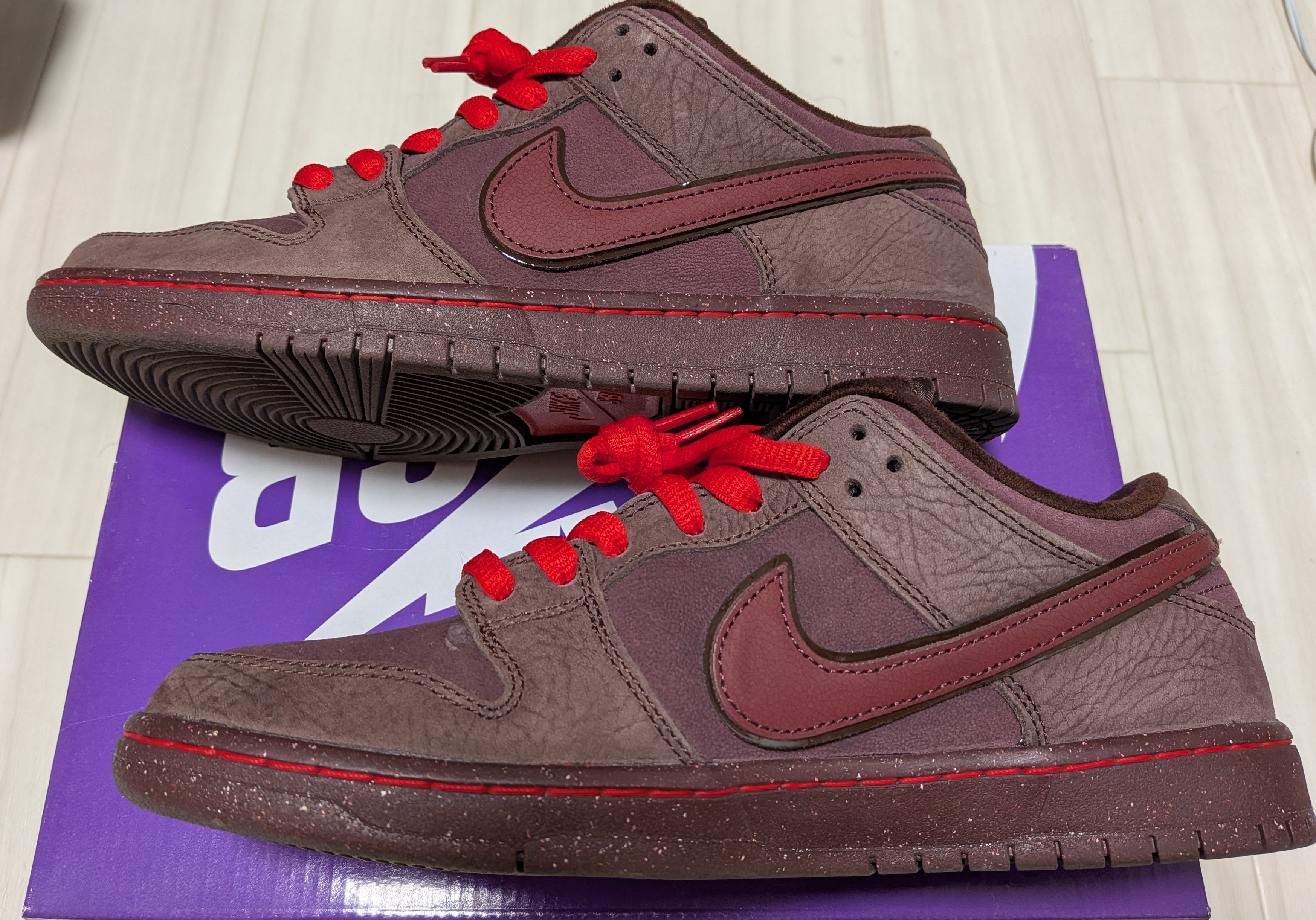 Nike SB Dunk Low PRM City of Love "Burgundy"