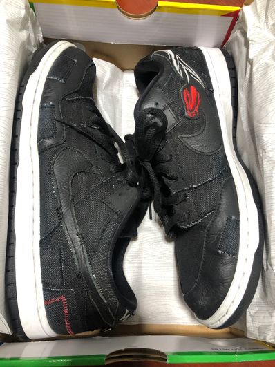 Wasted Youth × Nike SB Dunk Low "Black Denim" / VERDY