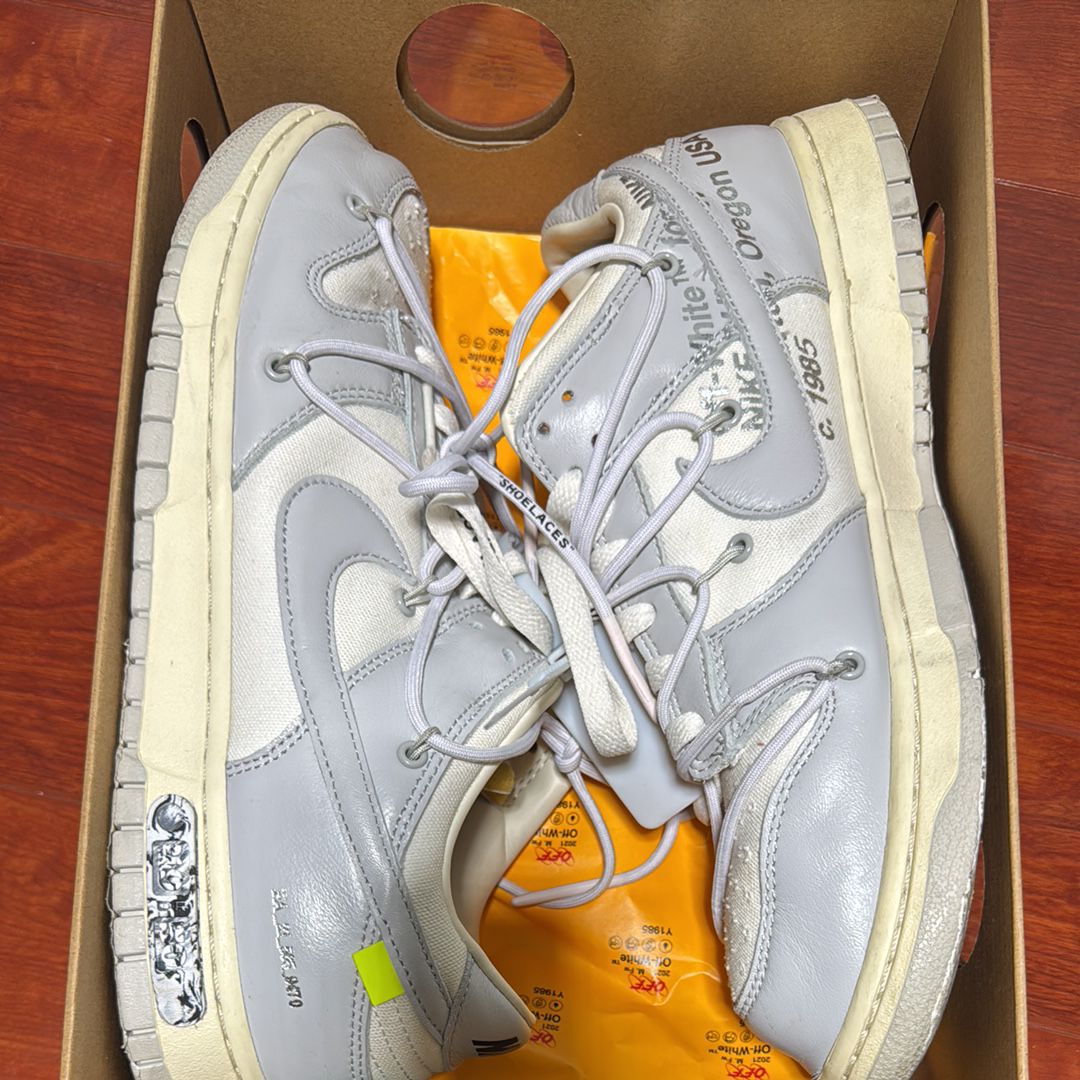 Off-White × Nike Dunk Low 1 of 50 "Lot.49"