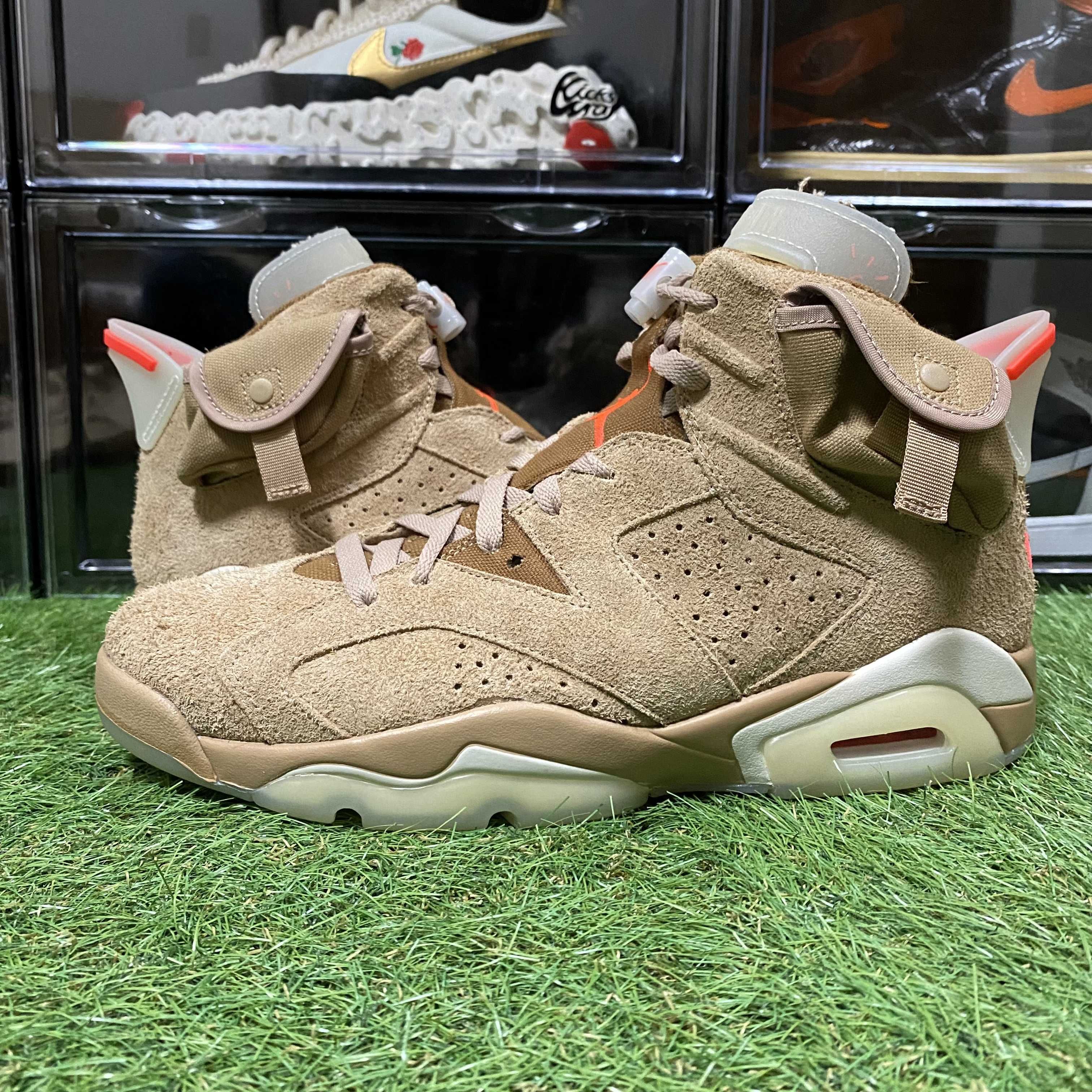 Travis Scott × Nike Air Jordan 6 "British Khaki"