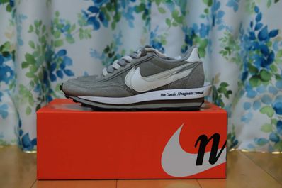 Fragment × sacai × Nike LD Waffle "Light Smoke Grey"