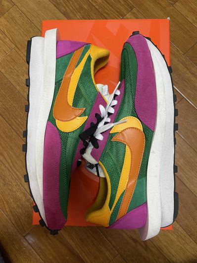sacai × NIKE LDV WAFFLE "PINE GREEN"