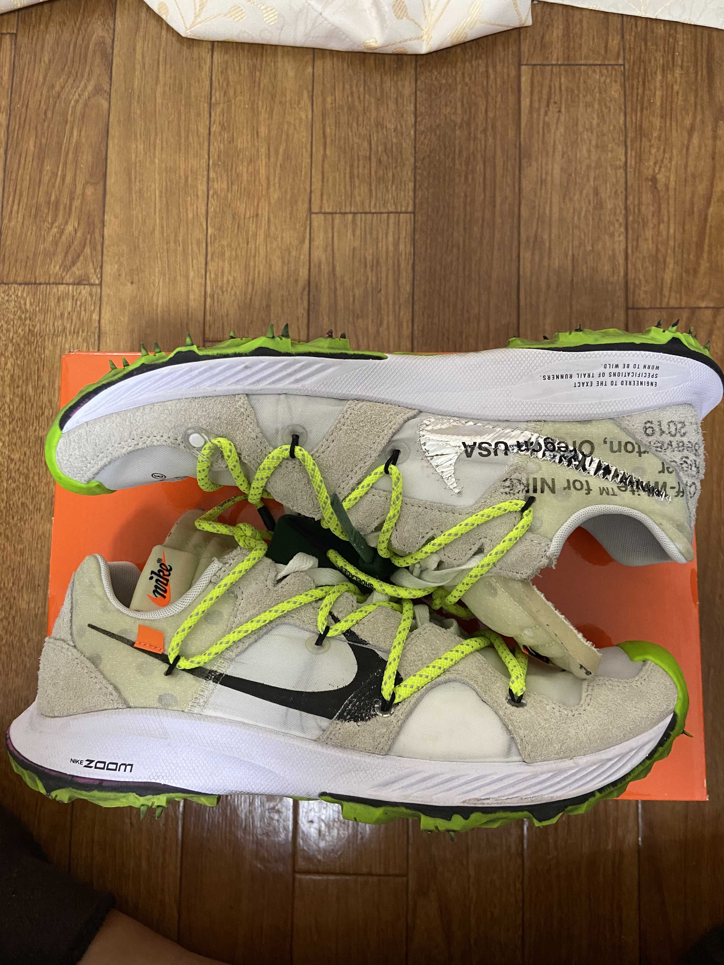 Off-White × Nike Women's Air Zoom Terra Kiger "White"