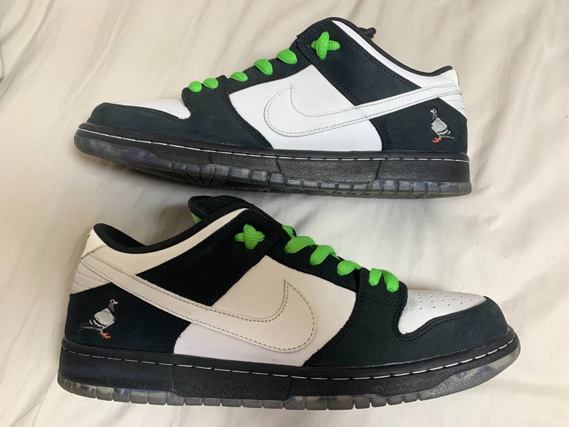 STAPLE × Nike SB Dunk Low "Pigeon Black/White"
