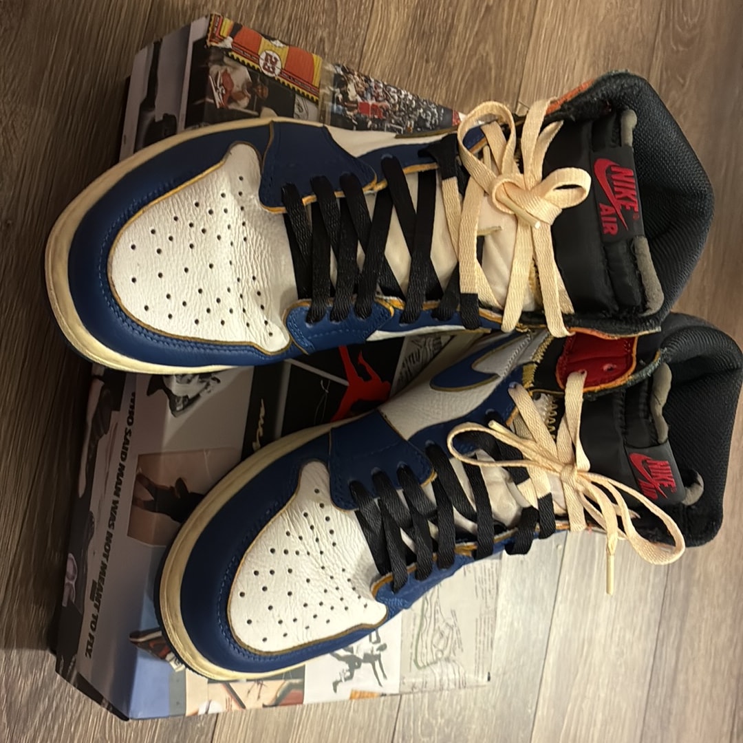 UNION × Nike Air Jordan 1 Retro High OG NRG "Storm Blue/Varsity Red"