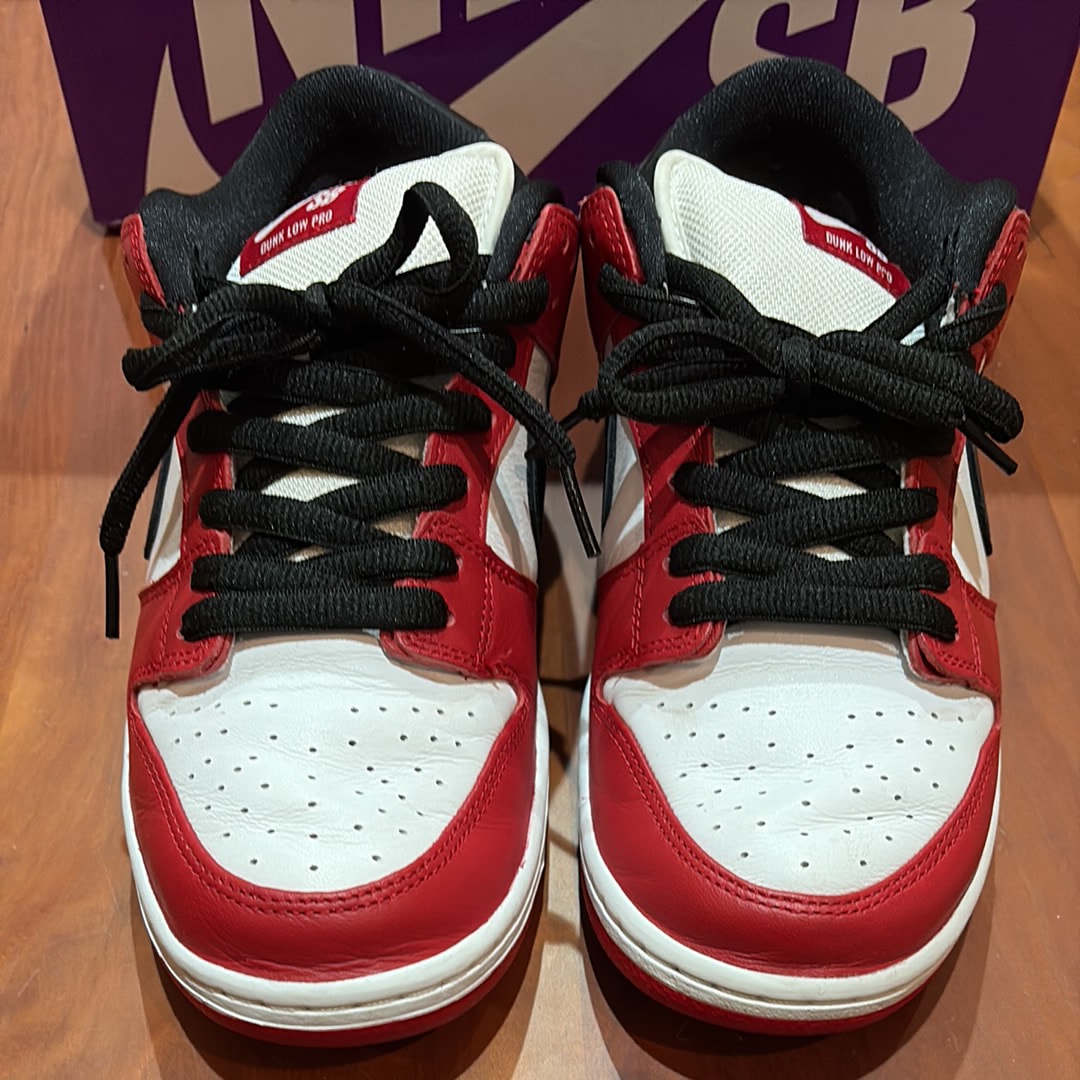 Nike SB Dunk Low Pro "J-Pack Chicago/Varsity Red and White"