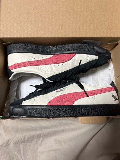 Staple × Atmos × Puma Suede "Beige/Black/Smoke Pink"