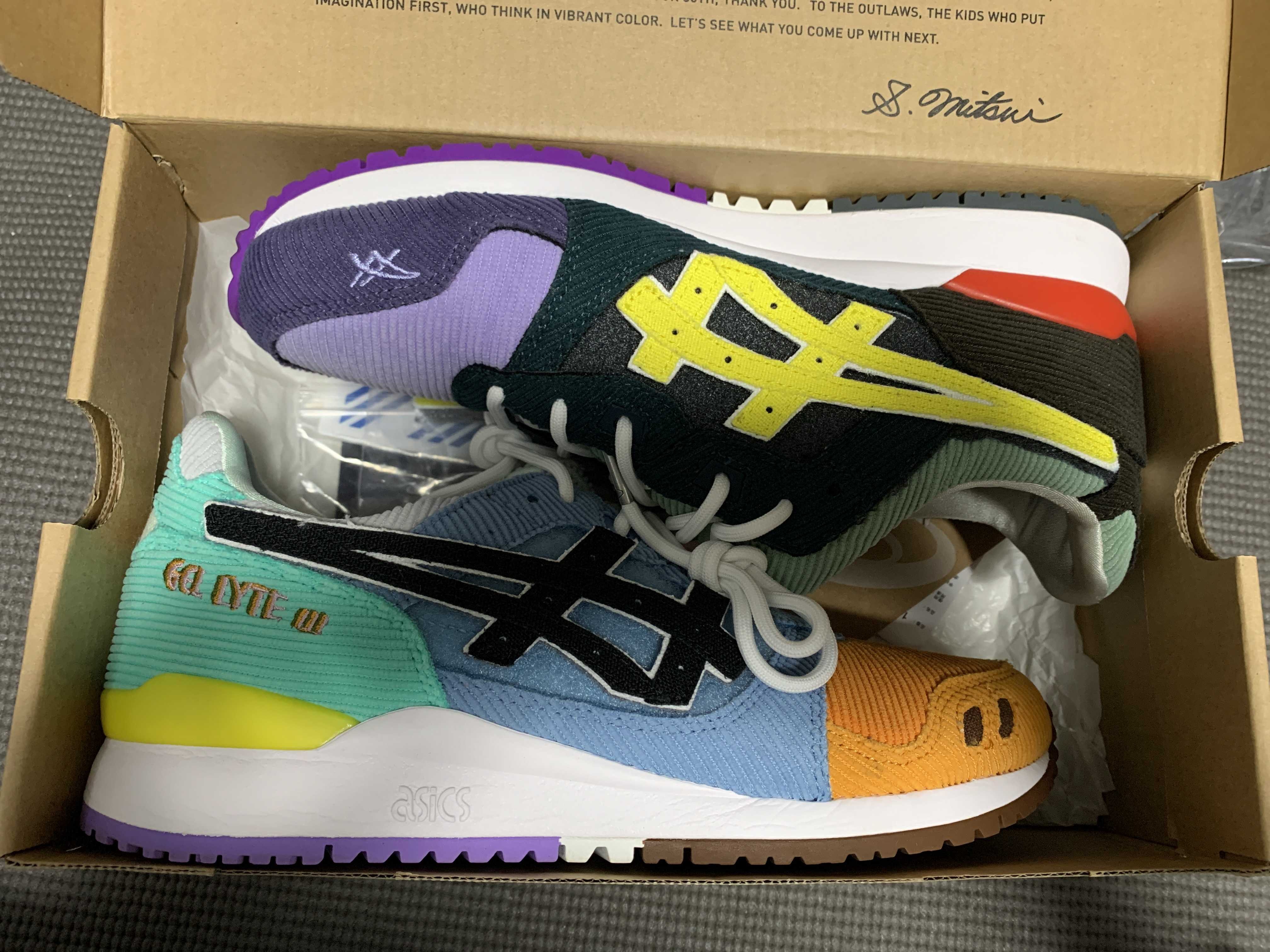 Sean Wotherspoon × atmos × Asics Gel-Lyte 3 OG "Multi"